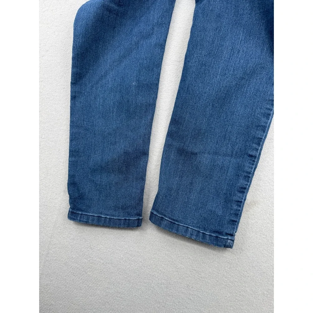 Democracy Ab Solution Skinny Jeans Womens 16 (36x28) Blue Medium Wash Stretch